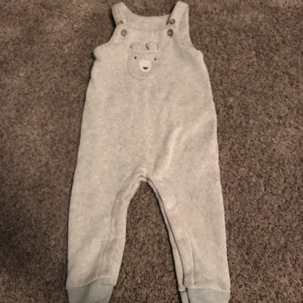 SOLD☀️Fleece overall one piece